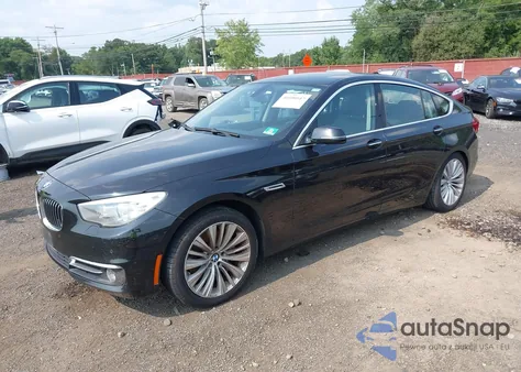 2014 BMW 535I Gran Turismo xDrive из США, поврежденный, VIN WBA5M4C56ED183815